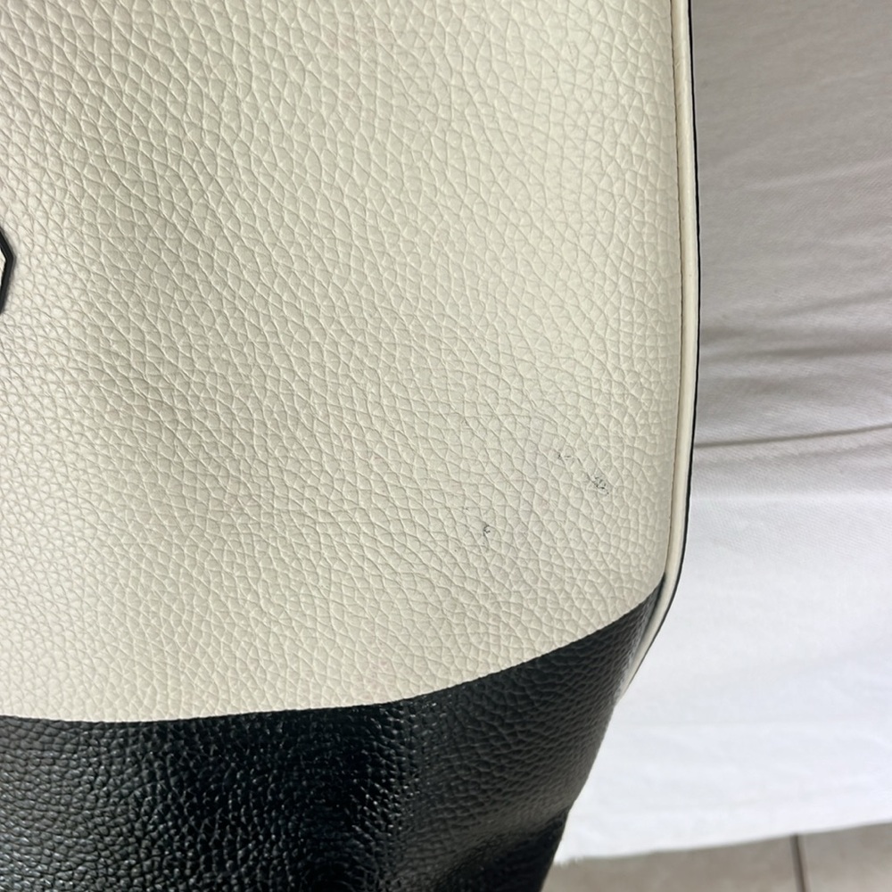 Tory Burch Black and White Tote Bag - Picture 5 of 14